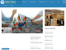 Tablet Screenshot of gamalingua.com